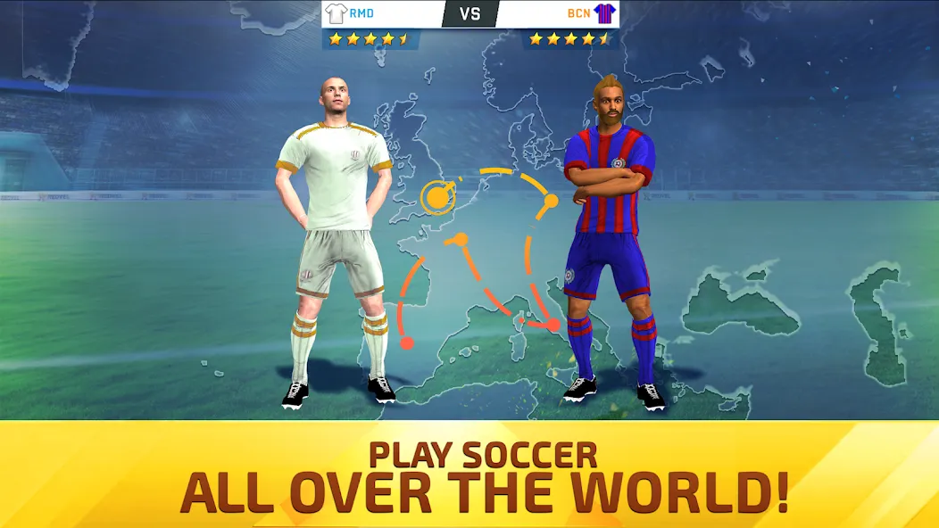 Soccer Star 24 Top Leagues [MOD: безлимитные деньги и все лиги открыты] на Андроид — скриншот 5