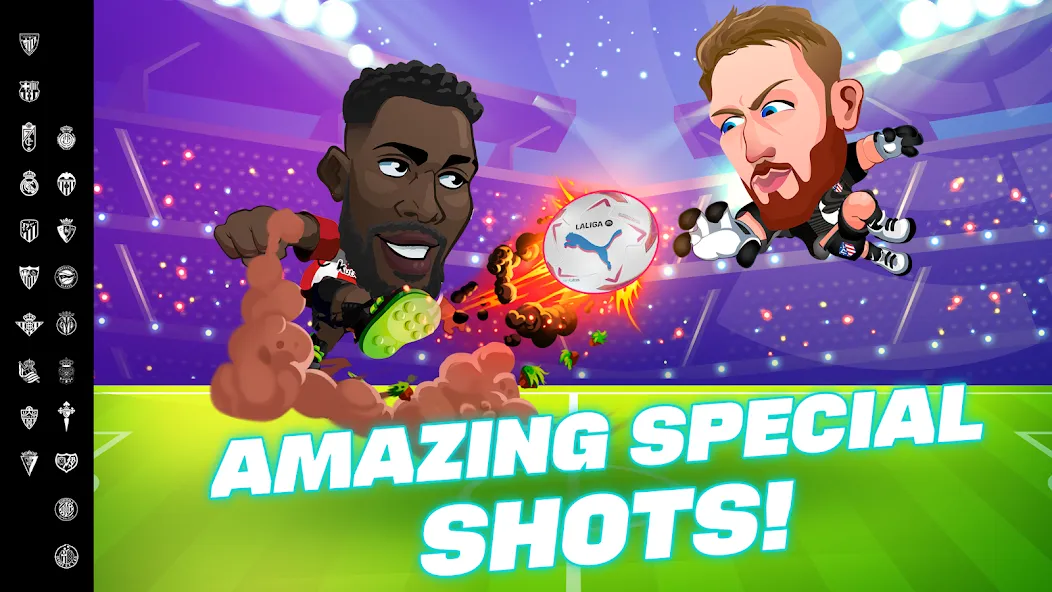 Скачать взлом LALIGA Head Football 23 SOCCER [MOD: безлимитные монеты и все команды открыты] — скриншот 2