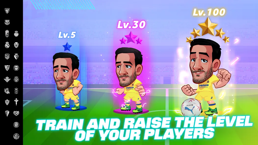 Скачать взлом LALIGA Head Football 23 SOCCER [MOD: безлимитные монеты и все команды открыты] — скриншот 3