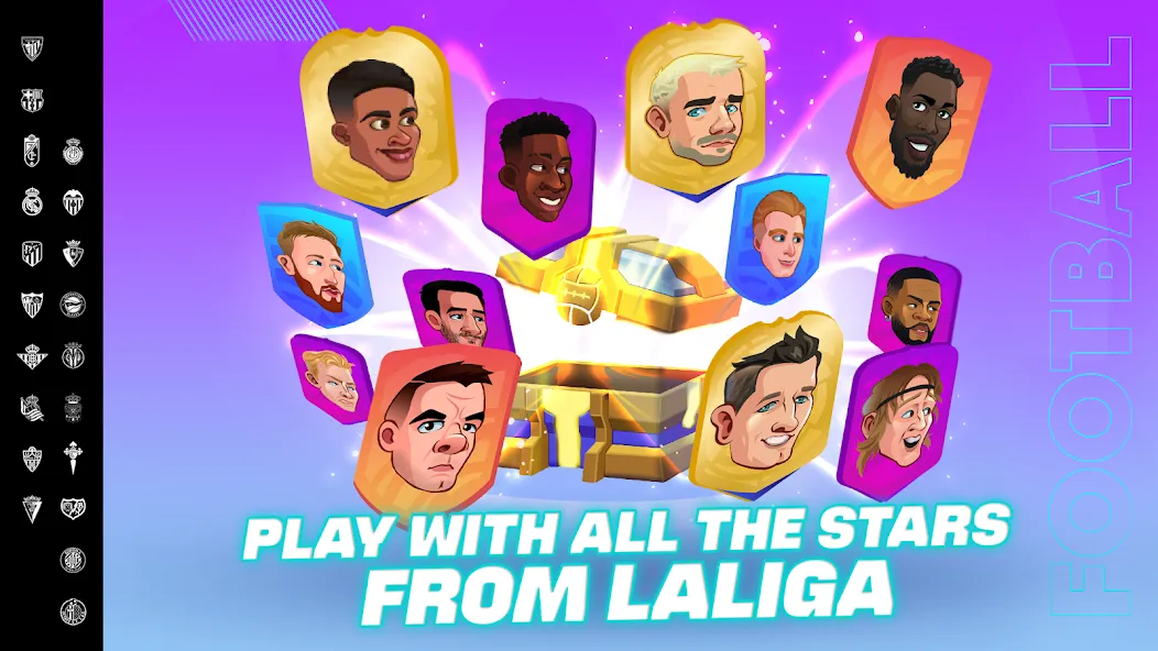 Скачать взлом LALIGA Head Football 23 SOCCER [MOD: безлимитные монеты и все команды открыты] — скриншот 4
