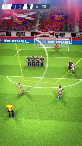 Soccer Star: Super Champs [MOD: безлимитные деньги и энергия] — Скачать бесплатно (APK) — скриншот 1