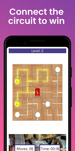 Скачать Otherworld: Circuit Puzzles [MOD: безлимитные подсказки и открыты все уровни] на телефон — скриншот 3