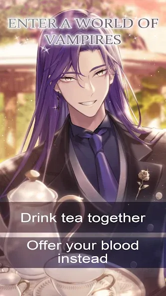 Servants of the Night: Otome [MOD: безлимитные деньги и ресурсы] — Скачать бесплатно (APK) — скриншот 3