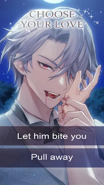 Servants of the Night: Otome [MOD: безлимитные деньги и ресурсы] — Скачать бесплатно (APK) — скриншот 5