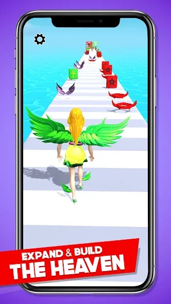 Heaven Life Rush! Paradise Run [MOD: безлимитные монеты и все уровни] (Бесплатно / APK) — скриншот 2
