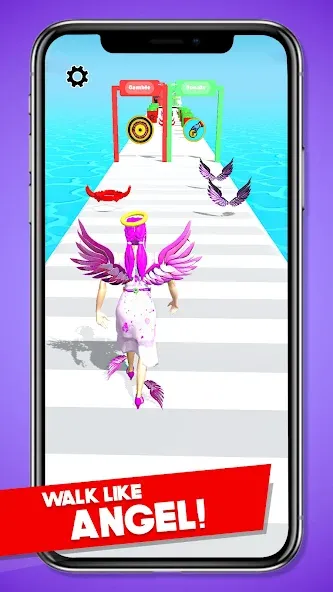 Heaven Life Rush! Paradise Run [MOD: безлимитные монеты и все уровни] (Бесплатно / APK) — скриншот 4