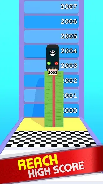 Взломанная Phone Runner Evolution Race 3D [MOD: без рекламы и много денег] на Андроид — скриншот 1