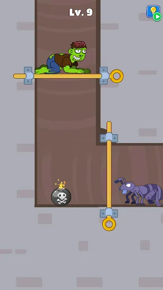 Скачать Prison Escape: Pin Puzzle [MOD: безлимитные деньги и подсказки] на телефон — скриншот 4