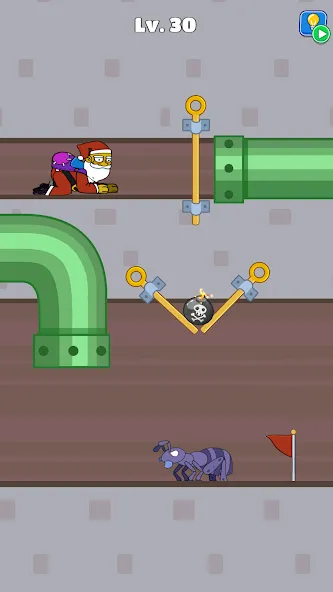 Скачать Prison Escape: Pin Puzzle [MOD: безлимитные деньги и подсказки] на телефон — скриншот 5