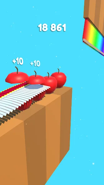 Скачать Flying Cut [MOD: без рекламы и много монет] — скриншот 5