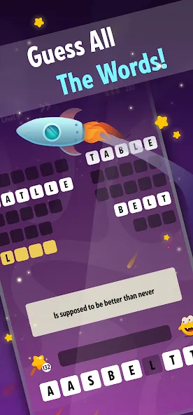 Word Riddles: Guess & Learn [MOD: разблокированы все загадки и подсказки] последняя версия — скриншот 1