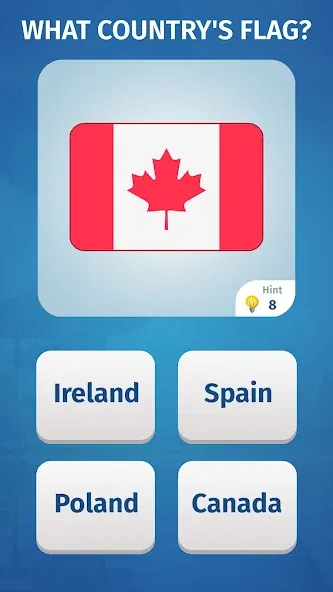 Взломанная World Quiz: Geography games [MOD: открыты все страны и уровни] на Андроид — скриншот 1