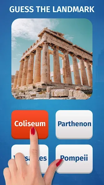 Взломанная World Quiz: Geography games [MOD: открыты все страны и уровни] на Андроид — скриншот 3