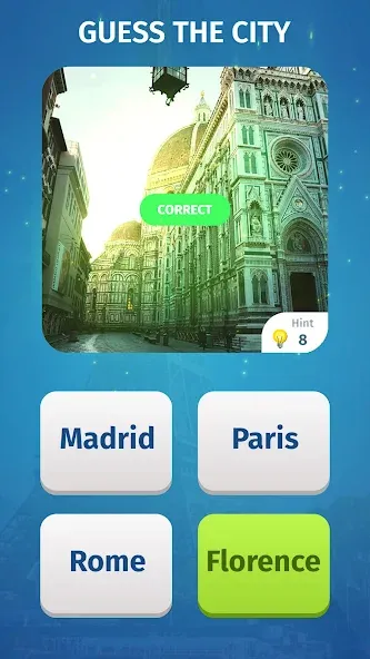 Взломанная World Quiz: Geography games [MOD: открыты все страны и уровни] на Андроид — скриншот 4