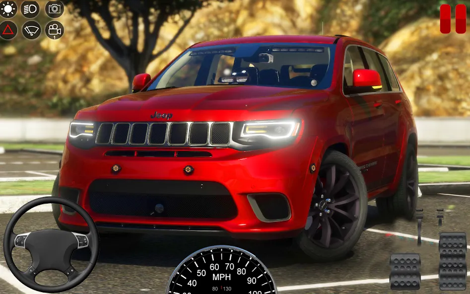US Prado Car Games Simulator [MOD: безлимитные деньги и всё открыто] (Бесплатно / APK) — скриншот 3