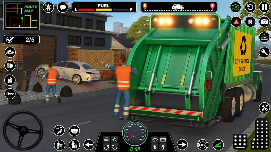 Скачать взлом Truck Driving Games Truck Game [MOD: много денег и все грузовики открыты] — скриншот 2
