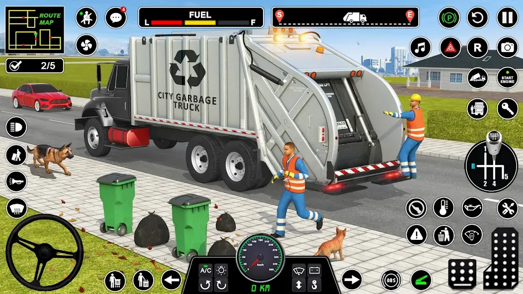 Скачать взлом Truck Driving Games Truck Game [MOD: много денег и все грузовики открыты] — скриншот 3