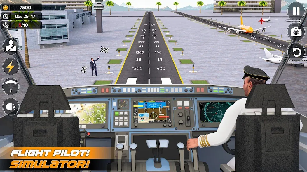 Airplane Flight Simulator 2023 [MOD: безлимитные деньги и топливо] — Скачать бесплатно (APK) — скриншот 2