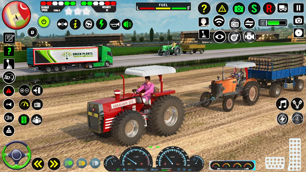 Скачать Farming Tractor Game Simulator [MOD: новая техника и богатый урожай] на телефон — скриншот 4