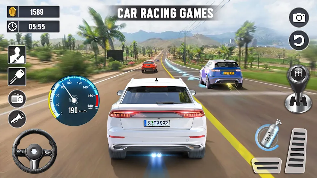 Real Highway Car Racing Games [MOD: безлимитные деньги и все машины открыты] последняя версия — скриншот 5