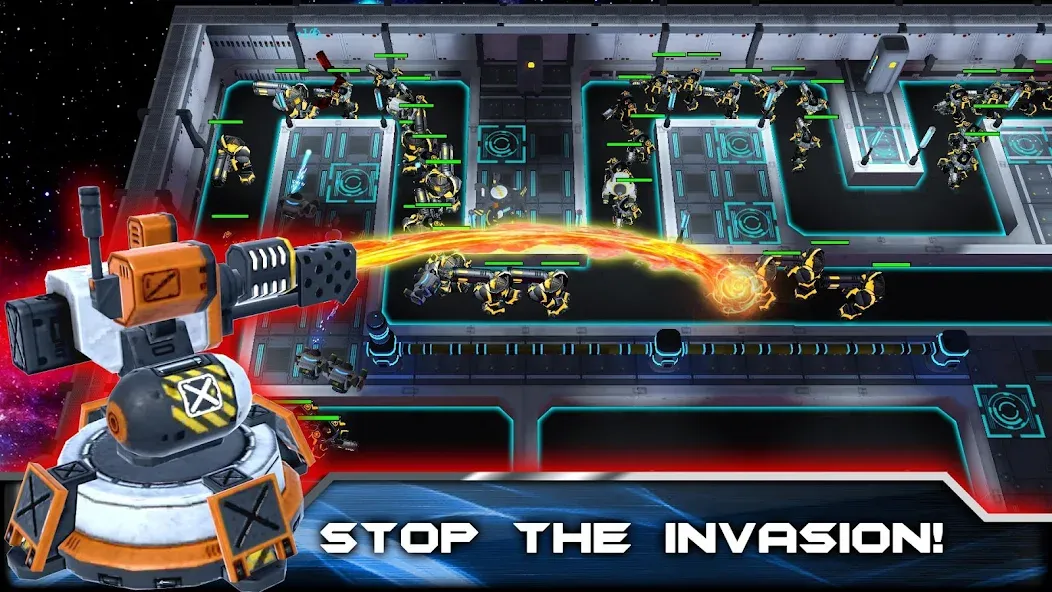 Modular Tower Defense [MOD: неограниченные ресурсы и улучшения] — Скачать бесплатно (APK) — скриншот 1
