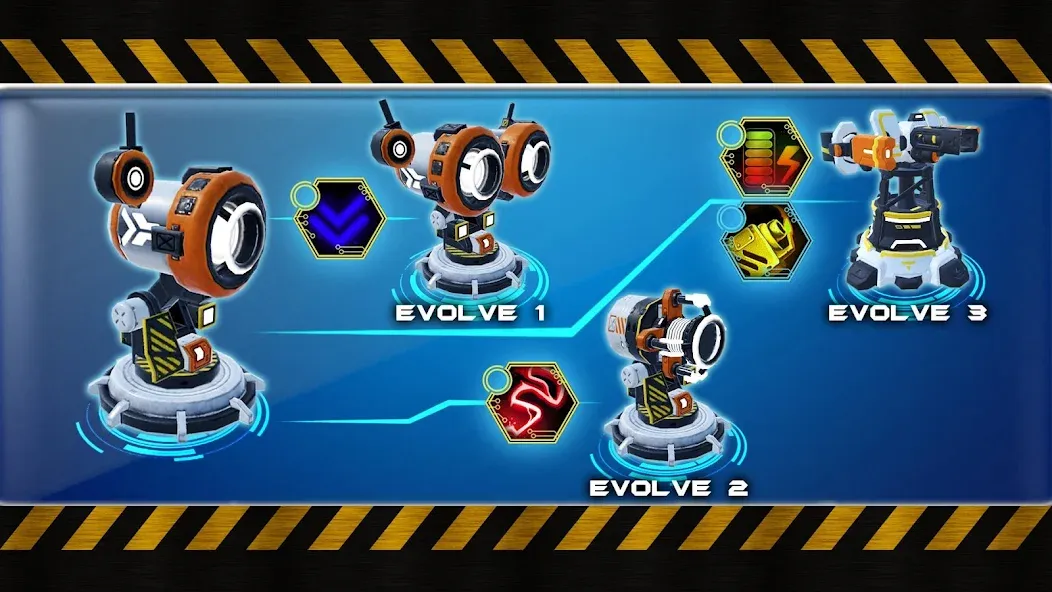 Modular Tower Defense [MOD: неограниченные ресурсы и улучшения] — Скачать бесплатно (APK) — скриншот 2