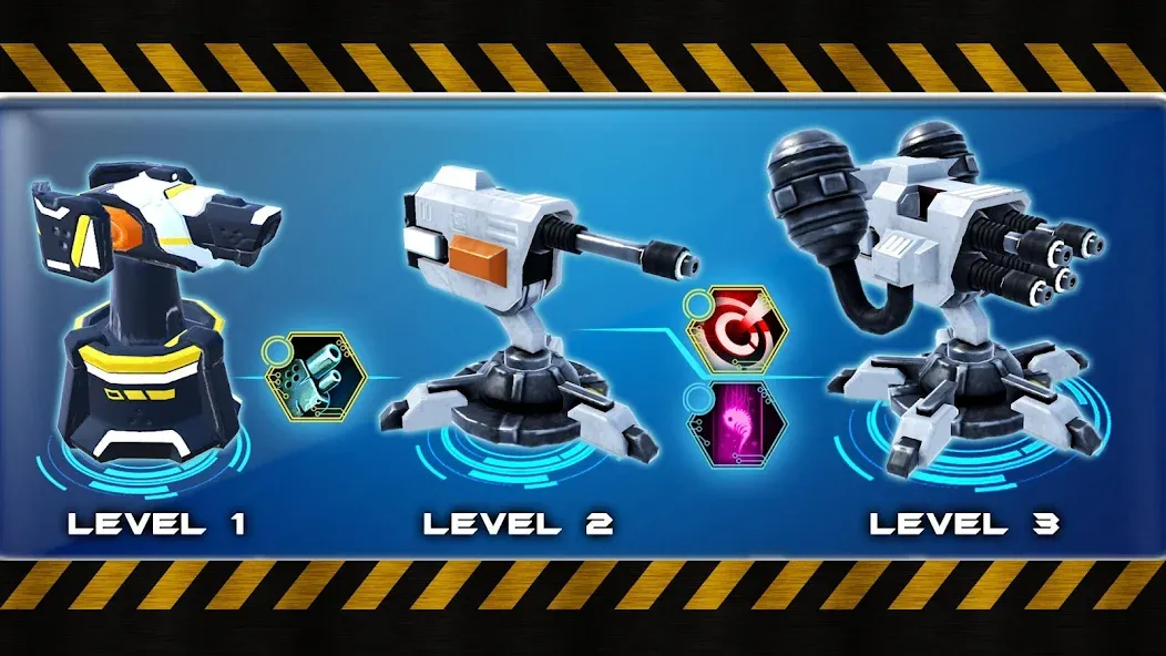 Modular Tower Defense [MOD: неограниченные ресурсы и улучшения] — Скачать бесплатно (APK) — скриншот 4