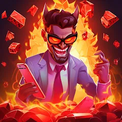 Взломанная Hell: Idle Evil Tycoon Sim [MOD: безлимитные деньги и все улучшения] на Андроид