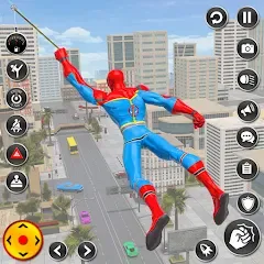 Скачать Spider Rope Hero Spider Games [MOD: безлимитные деньги и алмазы]