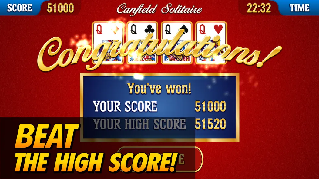 Canfield Solitaire [MOD: открыты все уровни и подсказки] последняя версия — скриншот 2