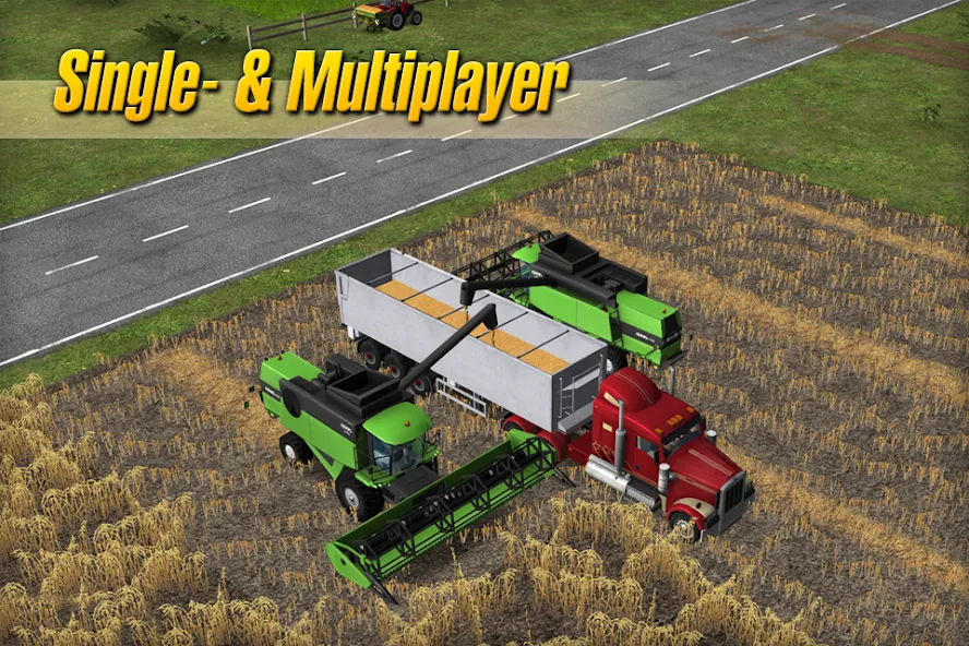 Скачать Farming Simulator 14 [MOD: безлимитные деньги и техника] на телефон — скриншот 2