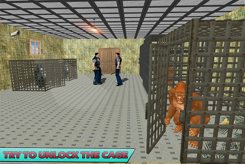 Скачать взлом Gorilla Smash City Escape Jail [MOD: безлимитные деньги и суперсила] — скриншот 4