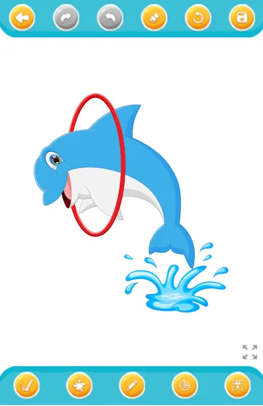 dolphin coloring game [MOD: без рекламы и открыты все раскраски] — Скачать бесплатно (APK) — скриншот 4