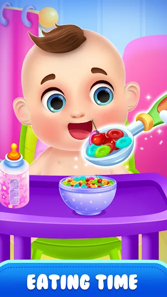 Скачать Mom newborn babysitter care [MOD: заботливая няня без ограничений] — скриншот 2