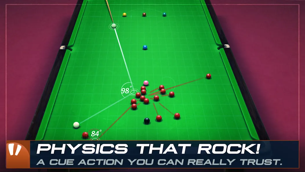 Взломанная Snooker Stars - 3D Online Spor [MOD: безлимитные деньги и все кии] на Андроид — скриншот 4