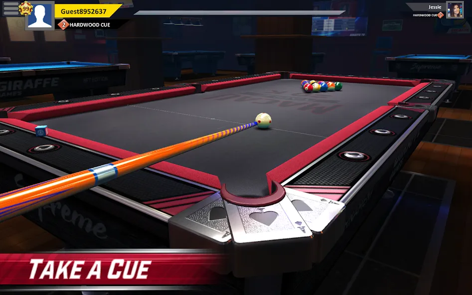 Скачать взлом Pool Stars - 3D Online Multipl [MOD: безлимитные монеты и разблокированные столы] — скриншот 5