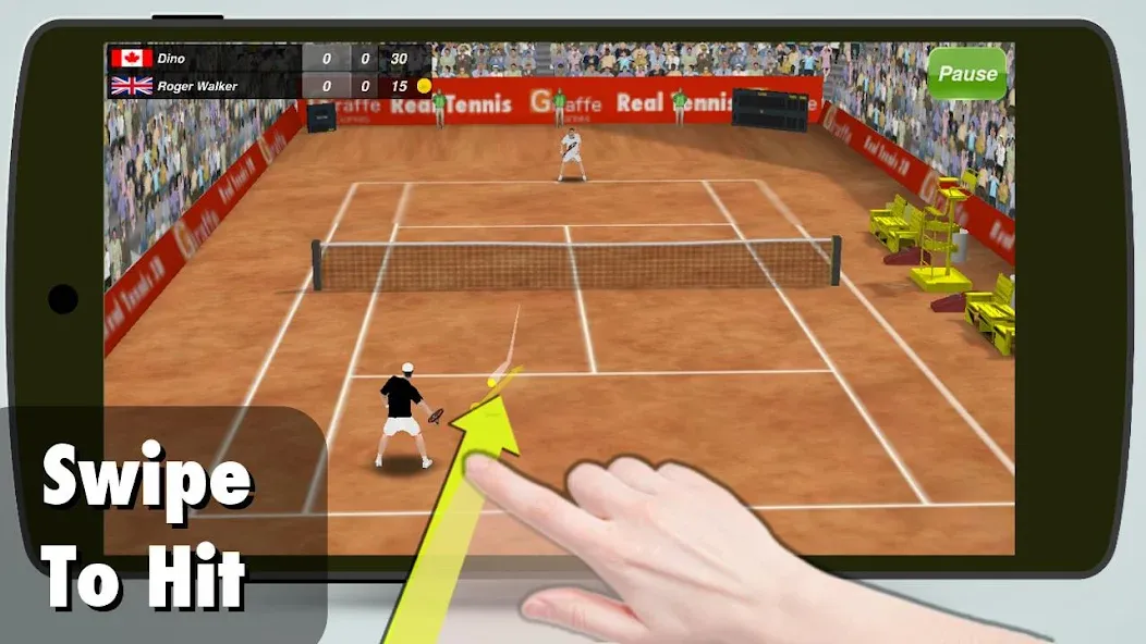 Tennis Champion 3D - Online Sp [MOD: без рекламы и много монет] — Скачать бесплатно (APK) — скриншот 1