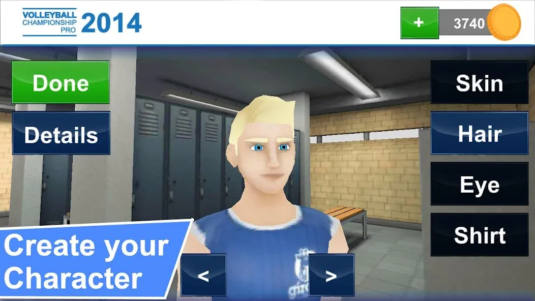 Volleyball Champions 3D - Onli [MOD: безлимитные монеты и энергия] (Бесплатно / APK) — скриншот 5