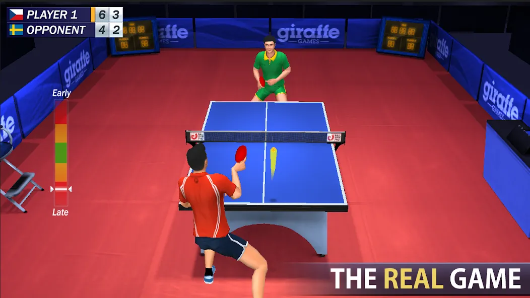 Table Tennis [MOD: безлимитные монеты и все ракетки] на Андроид — скриншот 2