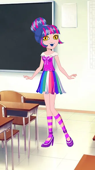 Pony College Student Dress Up [MOD: разблокированы все наряды и аксессуары] — Скачать бесплатно (APK) — скриншот 3