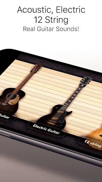 Real Guitar - Music Band Game [MOD: безлимитные деньги и все песни открыты] (Бесплатно / APK) — скриншот 4