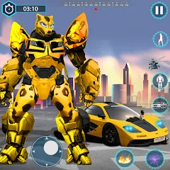 Flying Robot Transforming Game [MOD: безлимитные деньги и все роботы] последняя версия