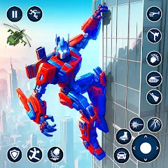 Скачать взлом Spider Robot: Robot Car Games [MOD: безлимитные деньги и мощный робот]