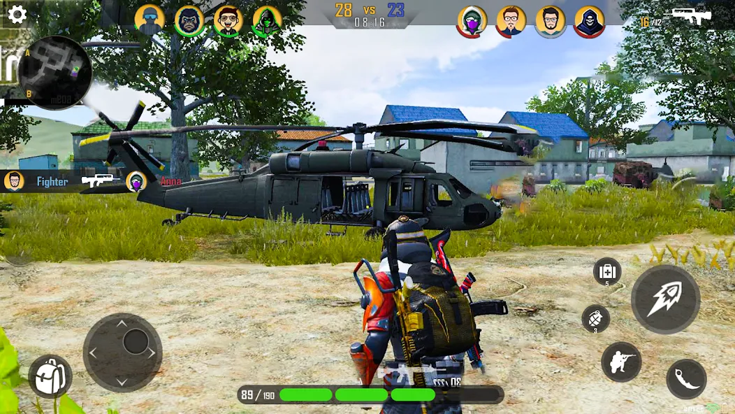 Взломанная Fps Shooting Gun War: Gun Game [MOD: безлимитные патроны и оружие] на Андроид — скриншот 3