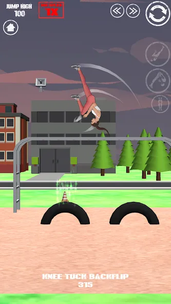 SWAGFLIP - Parkour Origins [MOD: безлимитные деньги и все уровни] (Бесплатно / APK) — скриншот 1