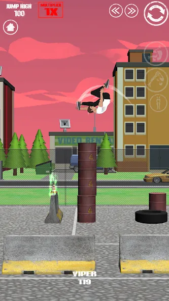 SWAGFLIP - Parkour Origins [MOD: безлимитные деньги и все уровни] (Бесплатно / APK) — скриншот 4