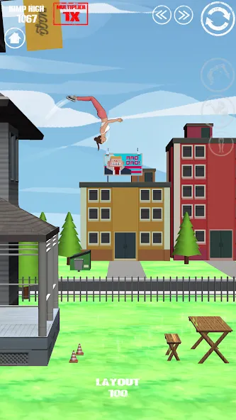 SWAGFLIP - Parkour Origins [MOD: безлимитные деньги и все уровни] (Бесплатно / APK) — скриншот 5