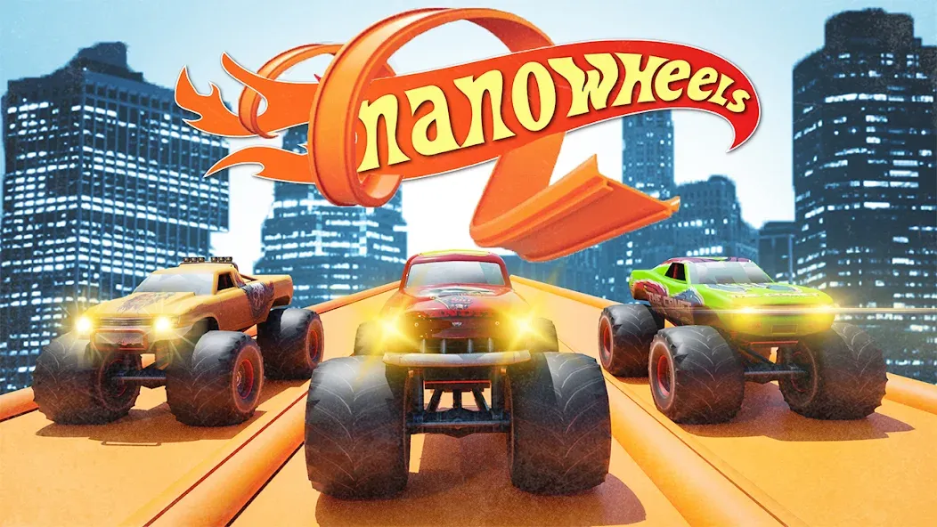 Скачать Nano Monster Truck Jam Game [MOD: безлимитные деньги и топливо] — скриншот 1