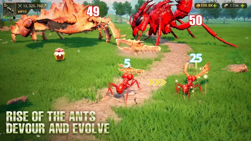 Ant Legion: For The Swarm [MOD: безлимитные ресурсы и ускоренное развитие] последняя версия — скриншот 2