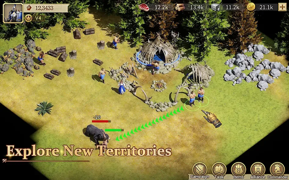 Game of Empires:Warring Realms [MOD: безлимитные ресурсы и ускоренное строительство] на Андроид — скриншот 2
